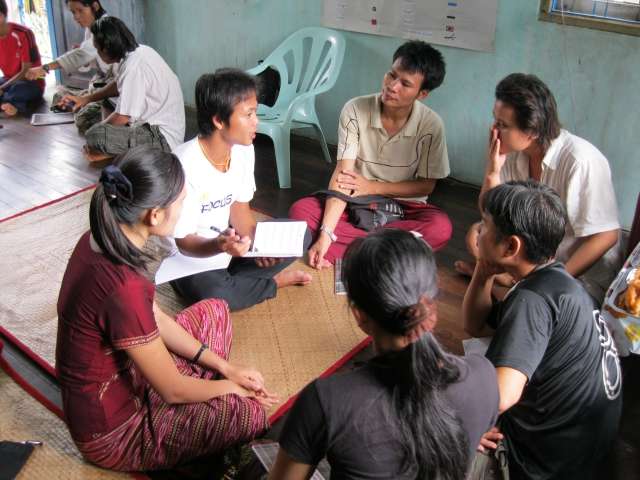 Seminář barmských studentů