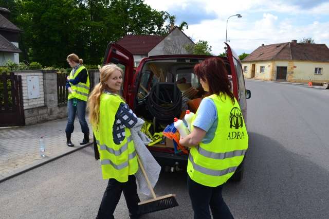 dobrovolníci v akci